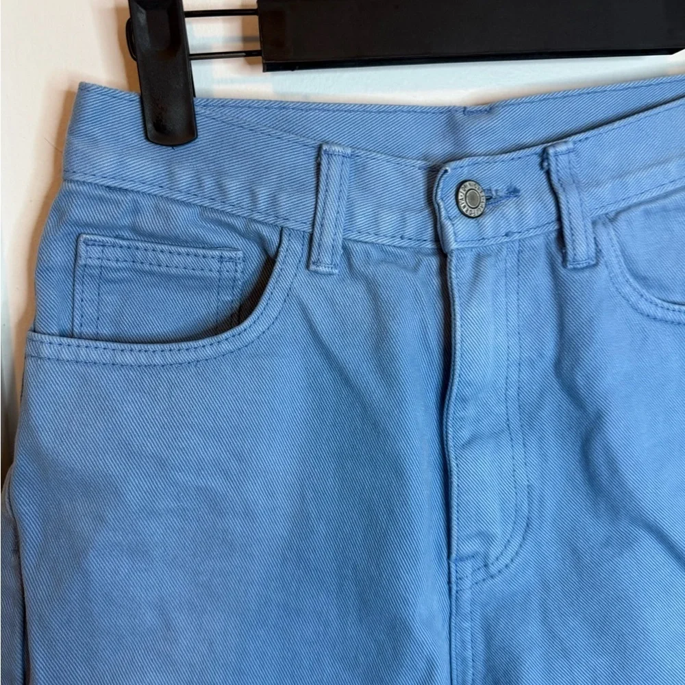 J.Galt Baby Blue High Waisted Denim Shorts